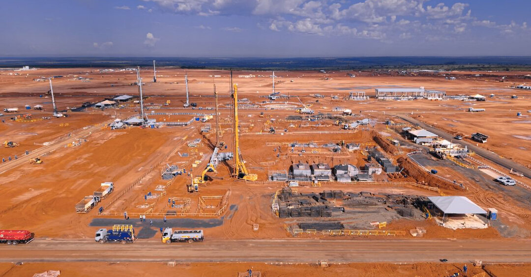 ARAUCO INICA PROJETO SUCURIÚ EM INOCÊNCIA (MS) A BRS ESTÁ ESCALADA PARA O NOVO PROJETO.